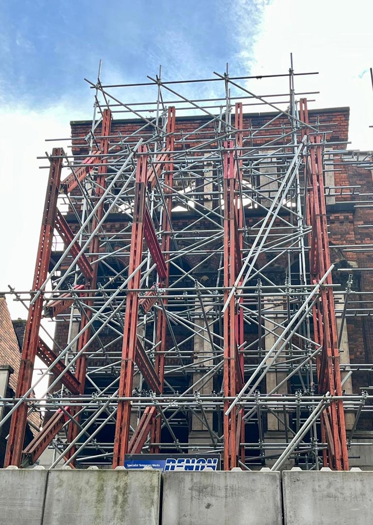 Manchester City Centre façade retention