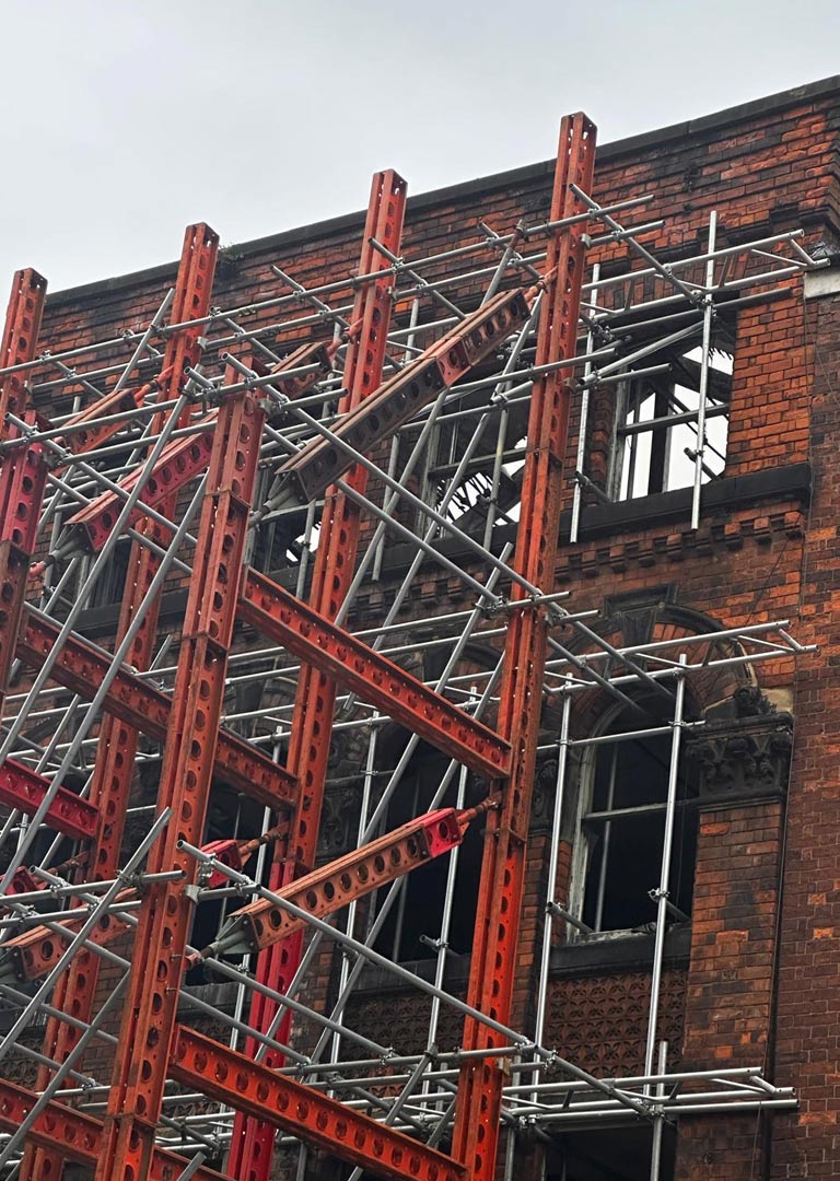 Manchester City Centre façade retention