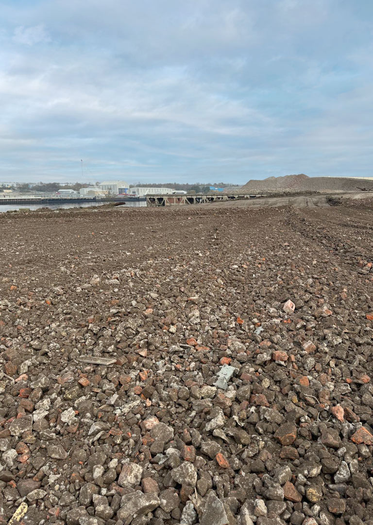 Remediation works Hebburn Newcastle