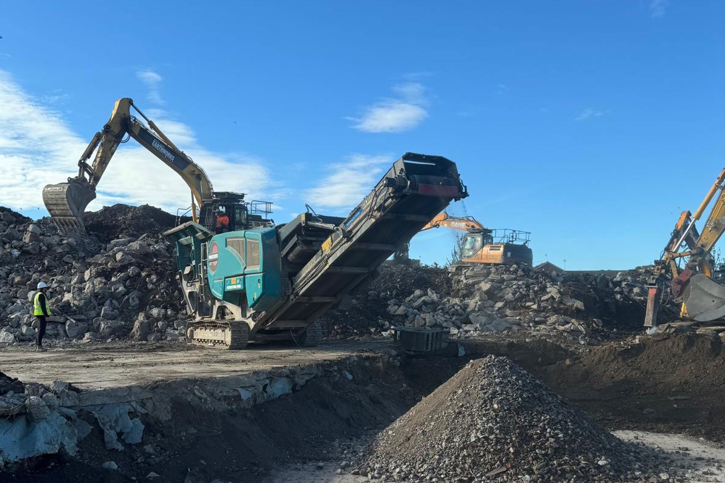 Asbestos removal demolition remediation and enabling works Hebburn Newcastle