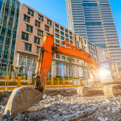 Nationwide Demolition Excavator