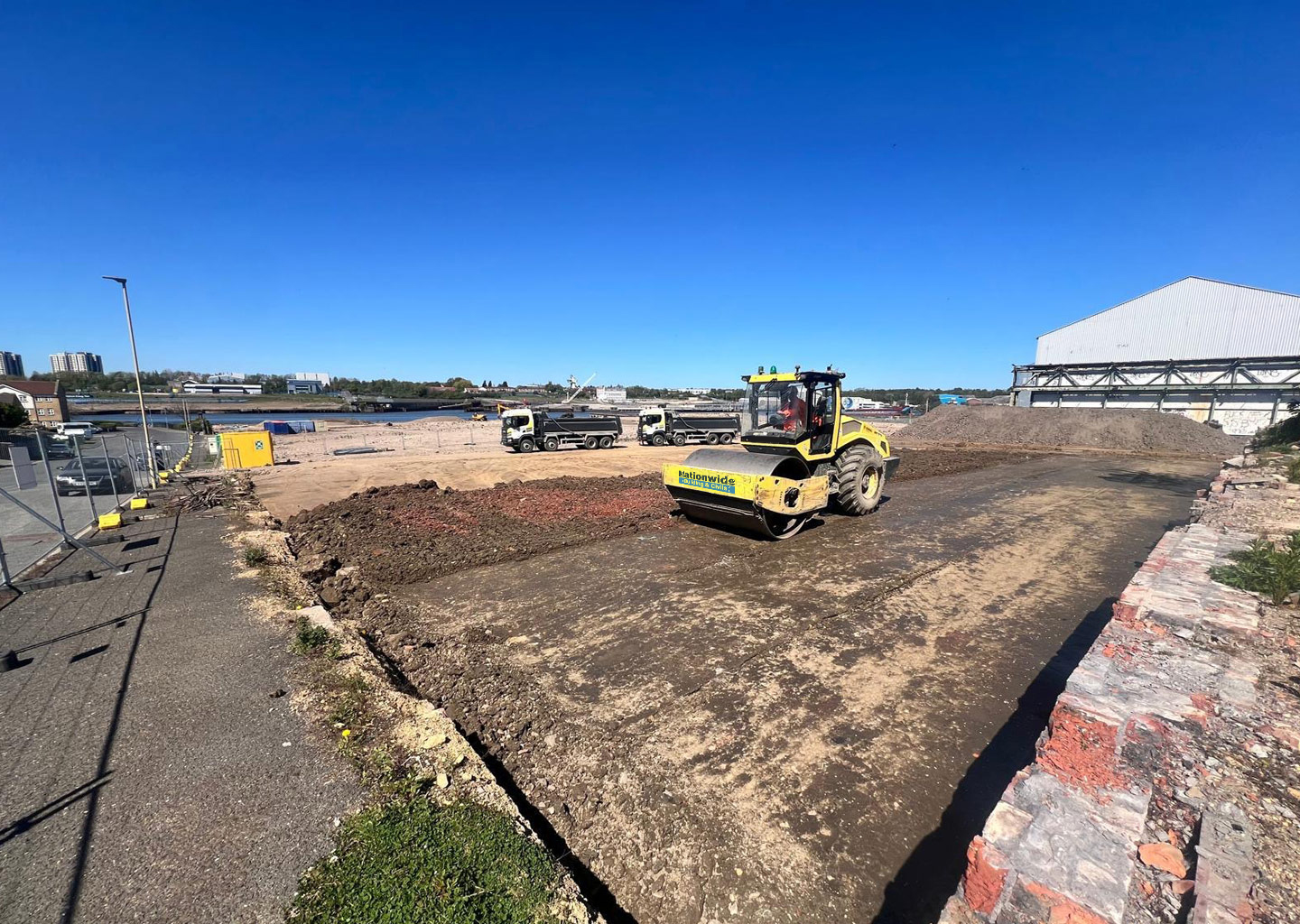 Remediation works Hebburn Newcastle