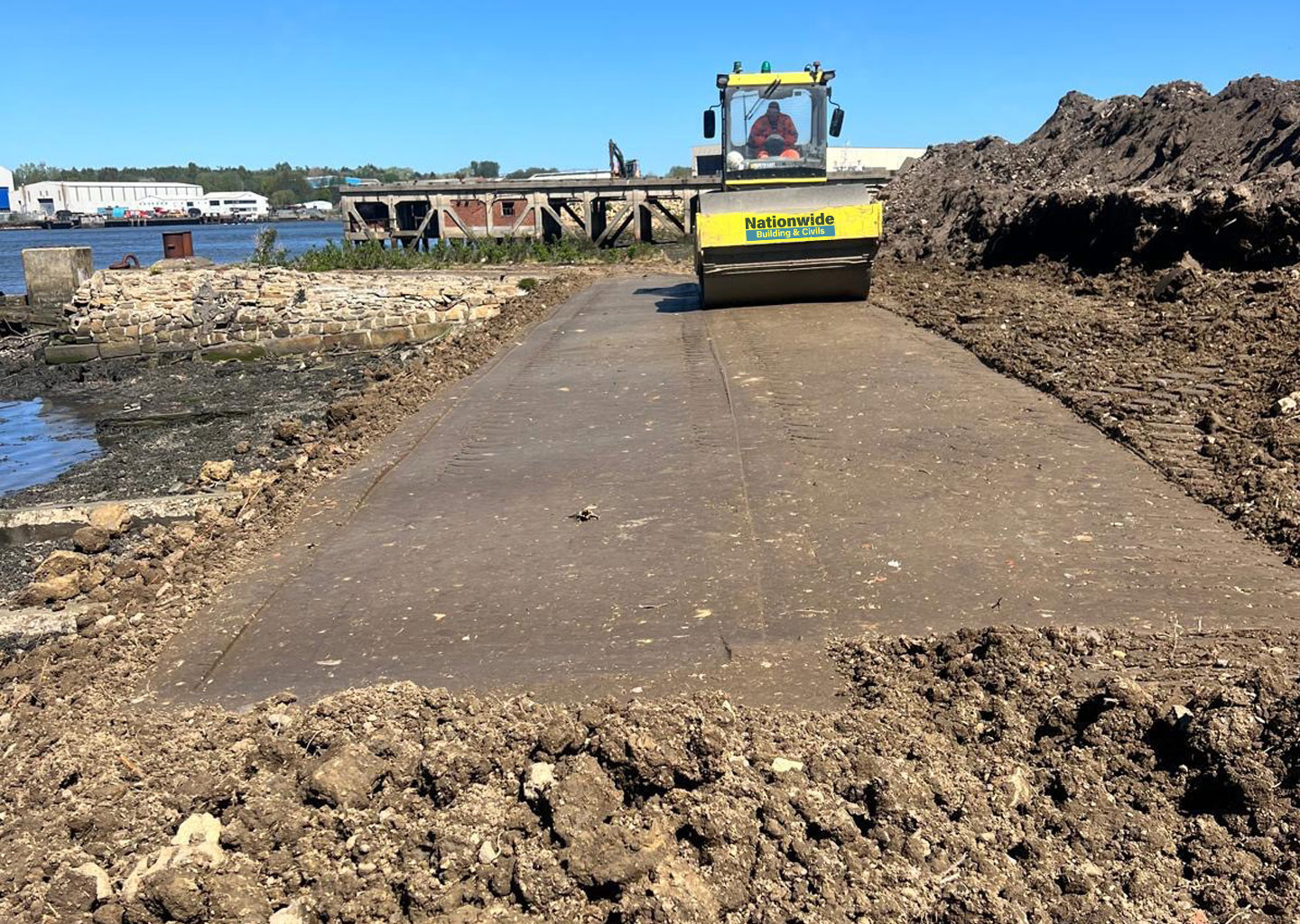 Remediation works Hebburn Newcastle