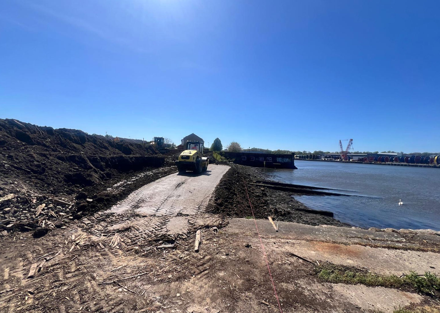 Remediation works Hebburn Newcastle