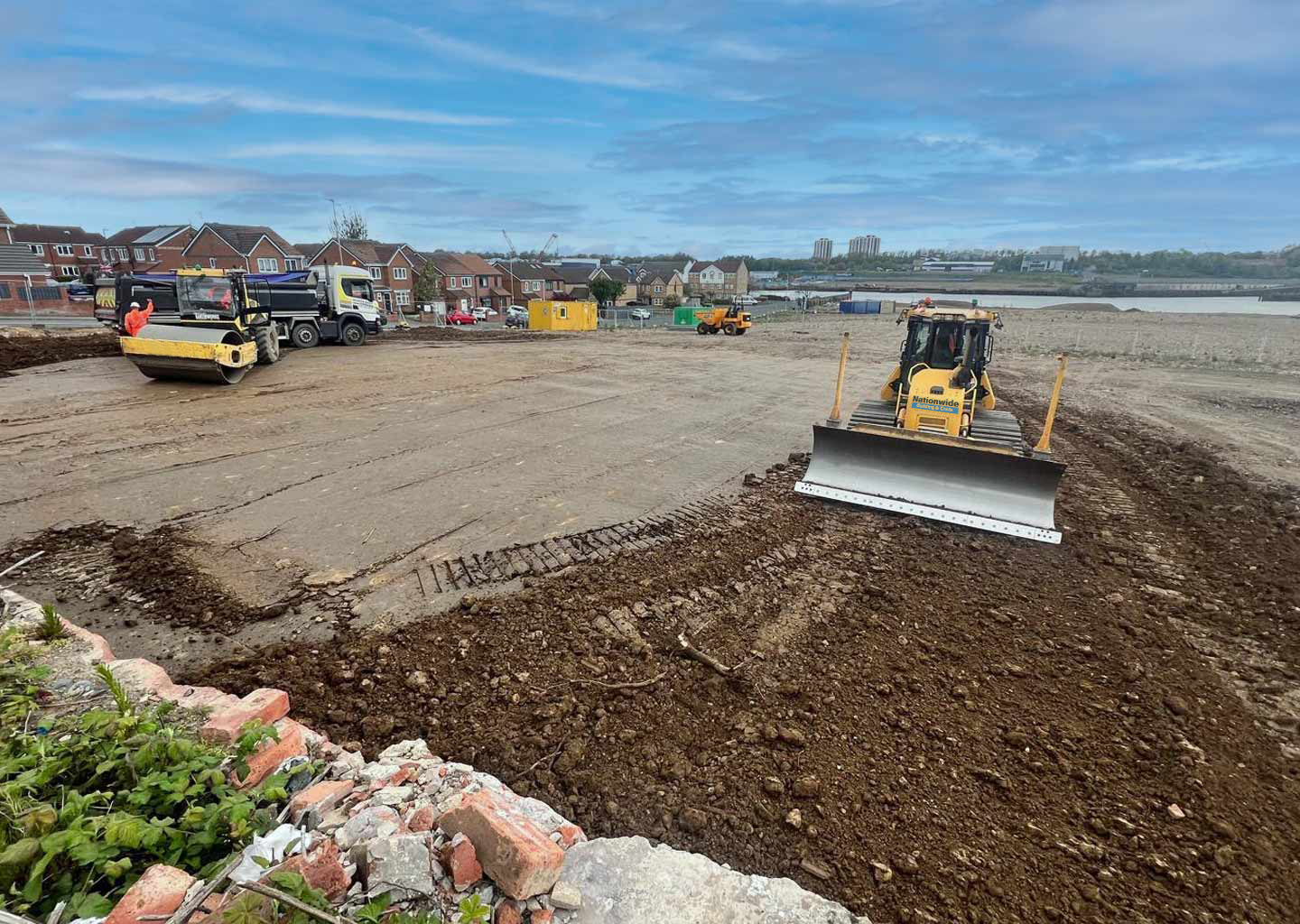 Remediation works Hebburn Newcastle