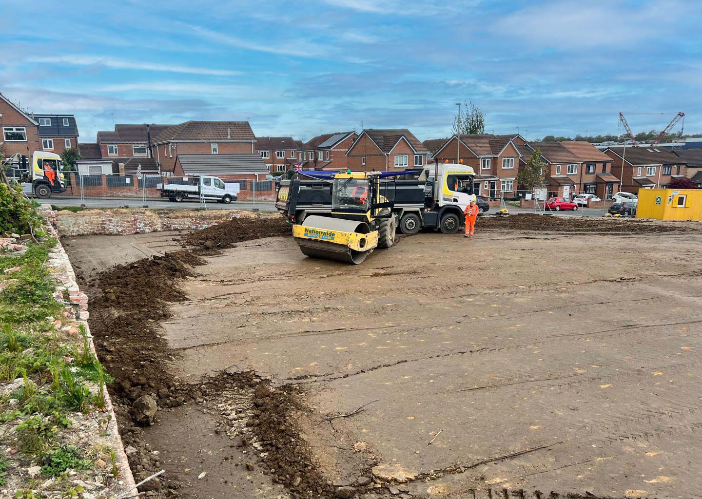 Remediation works Hebburn Newcastle
